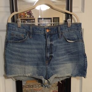Universal Thread Blue Denim High Rise Shorts